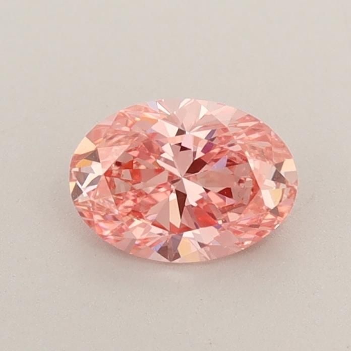 Loose Diamond - OVAL 0.52ct Fancy Intense Pink VS1: Loose Diamond - OVAL 0.52ct Fancy Intense Pink VS1 Source: This is a real non-mined Diamond that has been grown in a lab Shape: OVAL Carats: 0.52 Color: Fancy Intense Pink Certification: IGI Video: