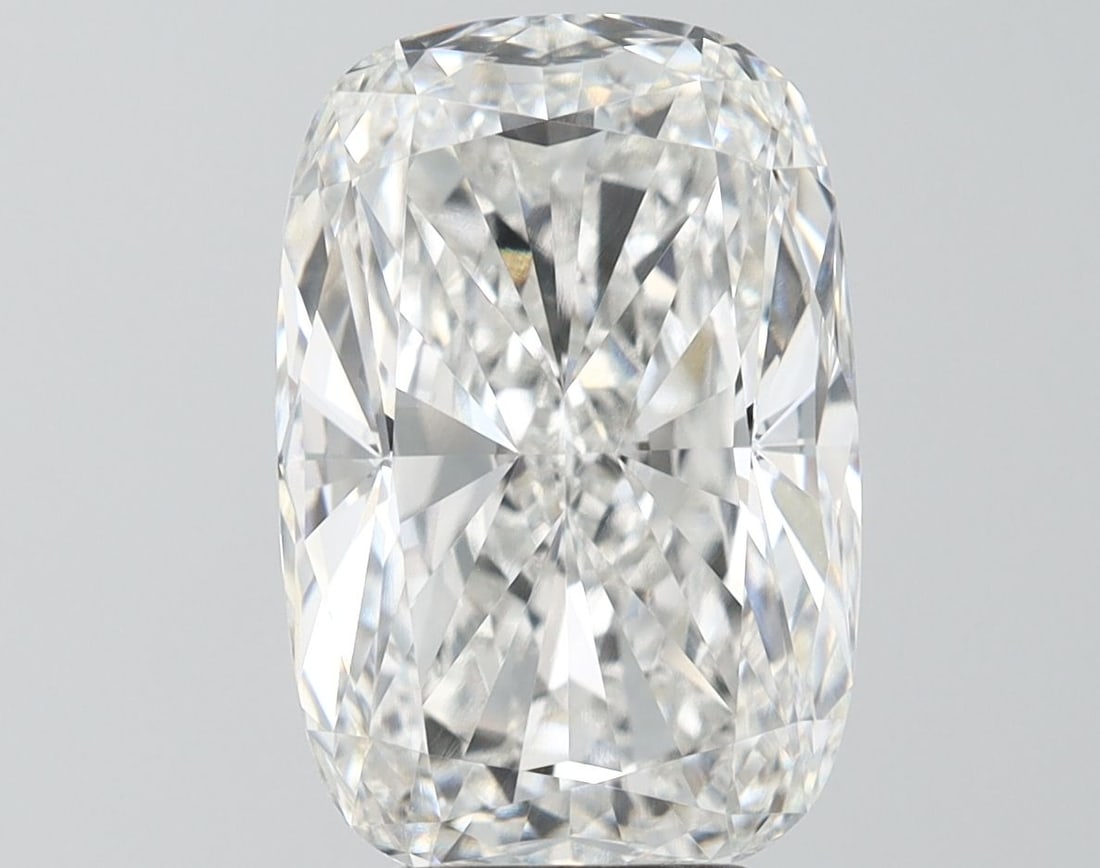 Loose Diamond - CUSHION MODIFIED 6.32ct F VVS2: Loose Diamond - CUSHION MODIFIED 6.32ct F VVS2 Source: This is a real non-mined Diamond that has been grown in a lab Shape: CUSHION MODIFIED Carats: 6.32 Color: F Clarity: VVS2 Certification: IGI Vide