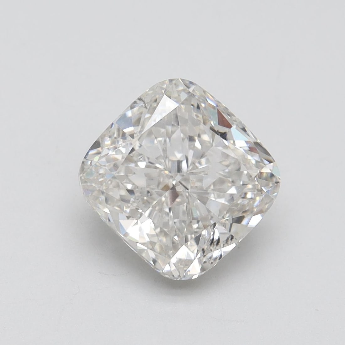 Loose Diamond - CUSHION MODIFIED 3.0ct H SI1: Loose Diamond - CUSHION MODIFIED 3.0ct H SI1 Source: This is a real non-mined Diamond that has been grown in a lab Shape: CUSHION MODIFIED Carats: 3.0 Color: H Clarity: SI1 Certification: IGI Video: