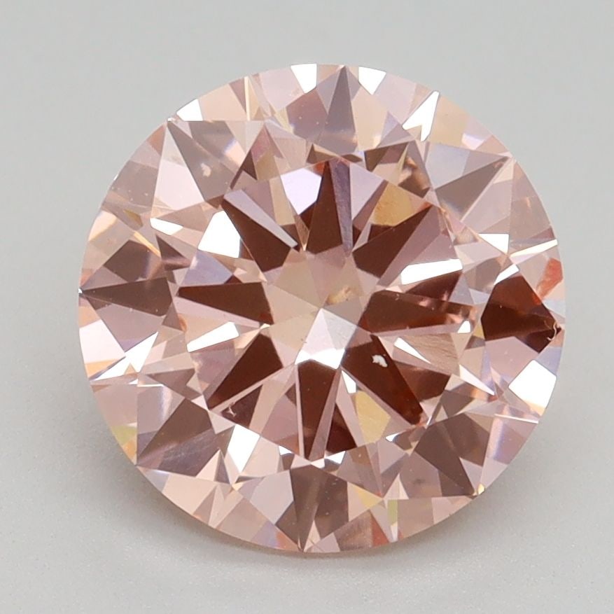 Loose Diamond - ROUND 3.01ct Fancy Intense Pink VS2: Loose Diamond - ROUND 3.01ct Fancy Intense Pink VS2 Source: This is a real non-mined Diamond that has been grown in a lab Shape: ROUND Carats: 3.01 Color: Fancy Intense Pink Certification: IGI Video: