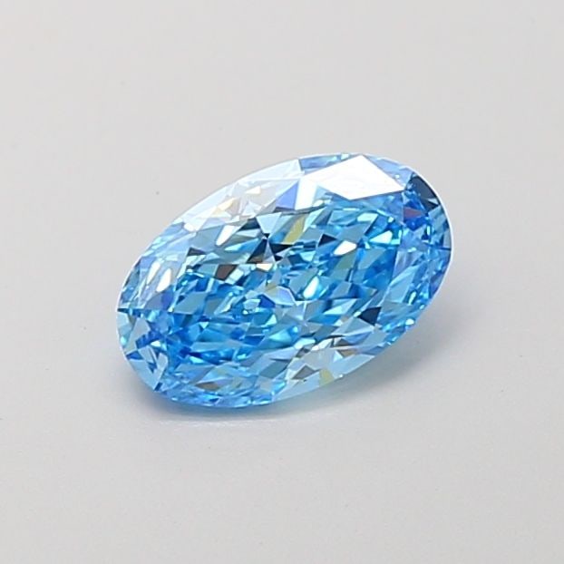 Loose Diamond - OVAL 0.9ct Fancy Vivid Blue VVS2 (1 of 1)