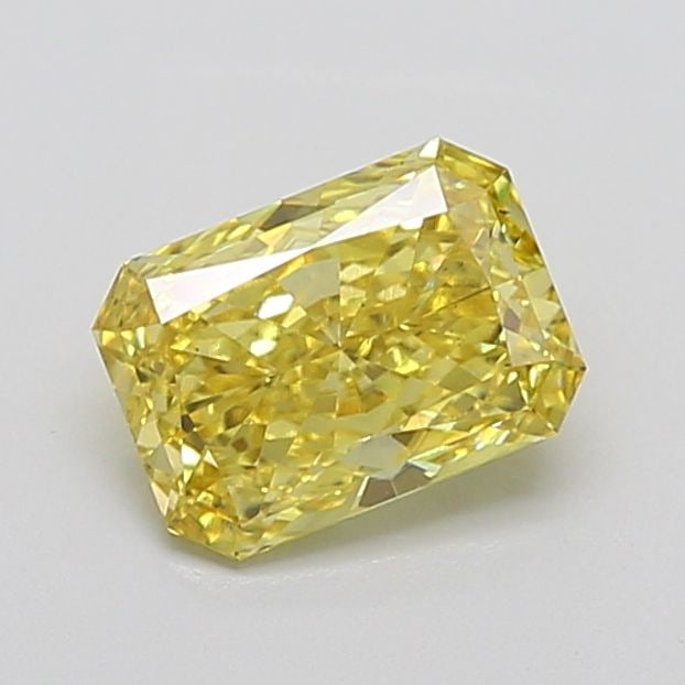Loose Diamond - RADIANT 1.81ct Fancy Vivid Yellow VS2: Loose Diamond - RADIANT 1.81ct Fancy Vivid Yellow VS2 Source: This is a real non-mined Diamond that has been grown in a lab Shape: RADIANT Carats: 1.81 Color: Fancy Vivid Yellow Certification: IGI Vid