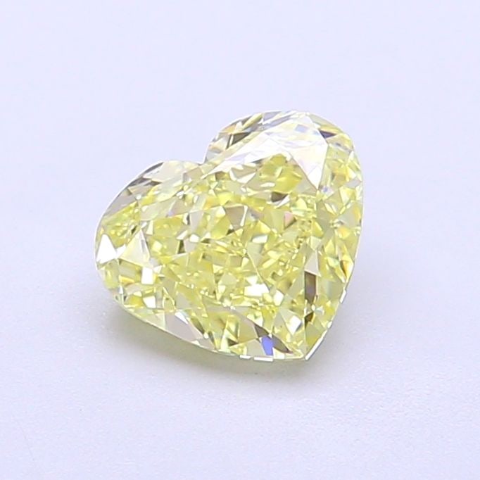 Loose Diamond - HEART 1.04ct Fancy Yellow VS1: Loose Diamond - HEART 1.04ct Fancy Yellow VS1 Source: This is a real non-mined Diamond that has been grown in a lab Shape: HEART Carats: 1.04 Color: Fancy Yellow Certification: IGI Video: