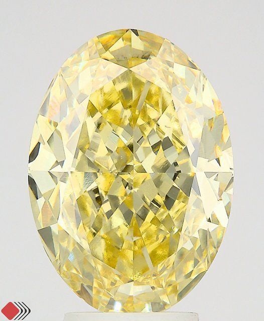 Loose Diamond - OVAL 6.01ct Fancy Vivid Yellow VS1: Loose Diamond - OVAL 6.01ct Fancy Vivid Yellow VS1 Source: This is a real non-mined Diamond that has been grown in a lab Shape: OVAL Carats: 6.01 Color: Fancy Vivid Yellow Certification: IGI Video: