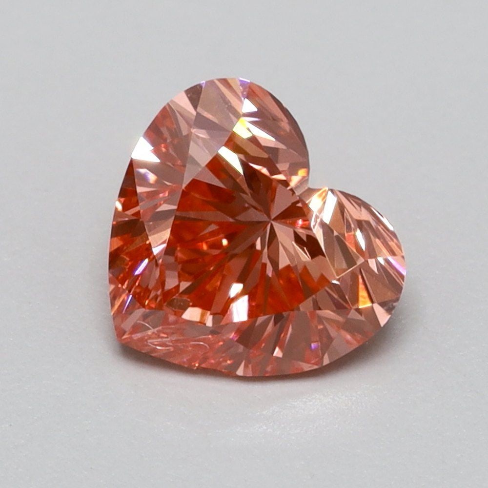Loose Diamond - HEART 0.48ct Fancy Vivid Pink VS2: Loose Diamond - HEART 0.48ct Fancy Vivid Pink VS2 Source: This is a real non-mined Diamond that has been grown in a lab Shape: HEART Carats: 0.48 Color: Fancy Vivid Pink Certification: NONE Video:
