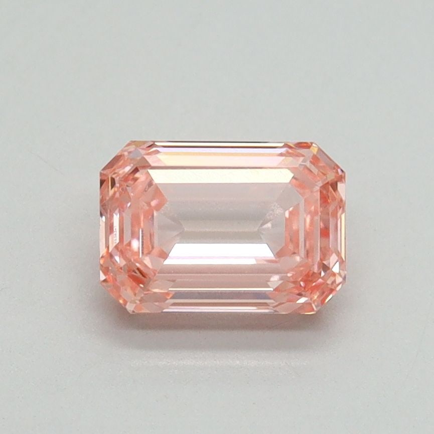 Loose Diamond - EMERALD 1.02ct Fancy Intense Pink VS2: Loose Diamond - EMERALD 1.02ct Fancy Intense Pink VS2 Source: This is a real non-mined Diamond that has been grown in a lab Shape: EMERALD Carats: 1.02 Color: Fancy Intense Pink Certification: IGI Vid