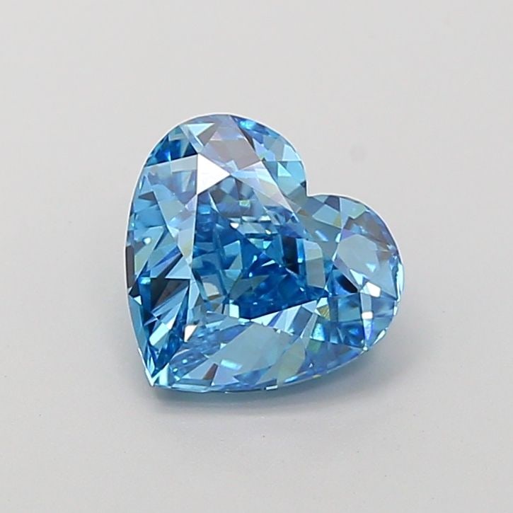 Loose Diamond - HEART 2.0ct Fancy Vivid Blue VS2: Loose Diamond - HEART 2.0ct Fancy Vivid Blue VS2 Source: This is a real non-mined Diamond that has been grown in a lab Shape: HEART Carats: 2.0 Color: Fancy Vivid Blue Certification: IGI Video: