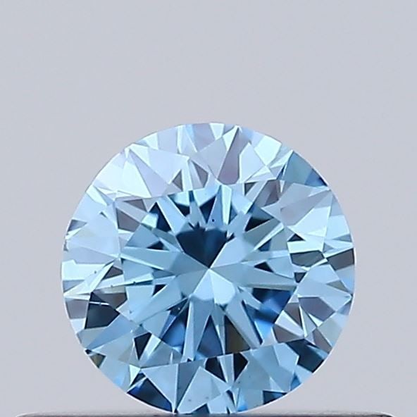 Loose Diamond - ROUND 0.34ct Fancy Vivid Blue VVS2: Loose Diamond - ROUND 0.34ct Fancy Vivid Blue VVS2 Source: This is a real non-mined Diamond that has been grown in a lab Shape: ROUND Carats: 0.34 Color: Fancy Vivid Blue Certification: NONE Video: