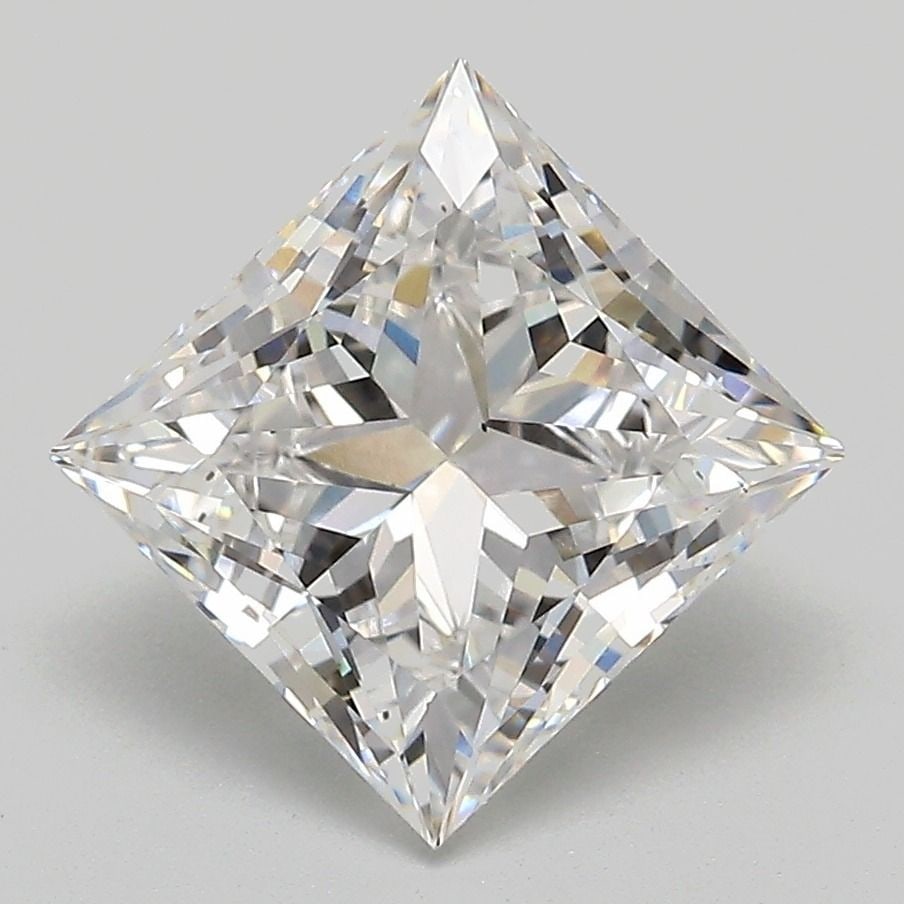 Loose Diamond - PRINCESS 3.03ct D VS2: Loose Diamond - PRINCESS 3.03ct D VS2 Source: This is a real non-mined Diamond that has been grown in a lab Shape: PRINCESS Carats: 3.03 Color: D Clarity: VS2 Certification: IGI Video: