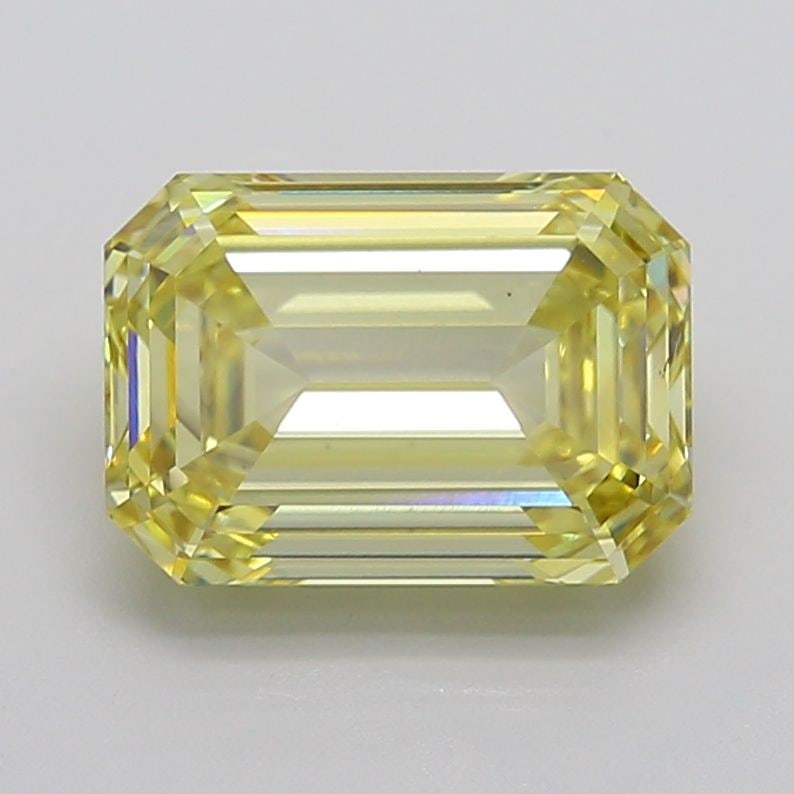 Loose Diamond - EMERALD 4.73ct Fancy Yellow VS1: Loose Diamond - EMERALD 4.73ct Fancy Yellow VS1 Source: This is a real non-mined Diamond that has been grown in a lab Shape: EMERALD Carats: 4.73 Color: Fancy Yellow Certification: IGI Video: