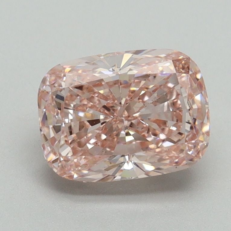 Loose Diamond - CUSHION BRILLIANT 1.53ct Fancy Intense Pink VS2: Loose Diamond - CUSHION BRILLIANT 1.53ct Fancy Intense Pink VS2 Source: This is a real non-mined Diamond that has been grown in a lab Shape: CUSHION BRILLIANT Carats: 1.53 Color: Fancy Intense Pink Ce