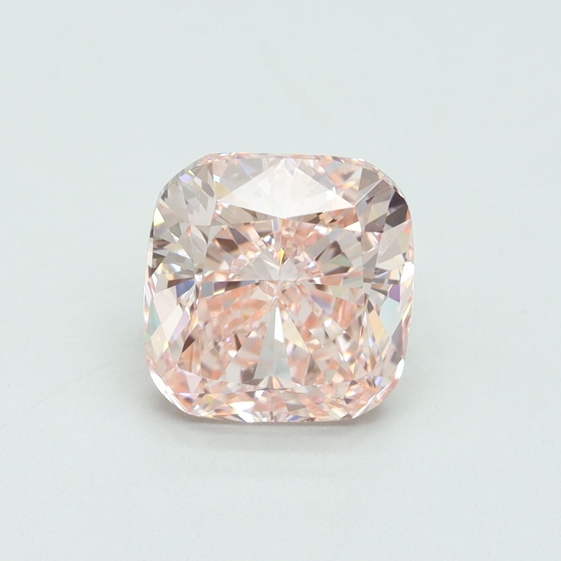 Loose Diamond - CUSHION BRILLIANT 3.01ct Fancy Intense Pink VS2: Loose Diamond - CUSHION BRILLIANT 3.01ct Fancy Intense Pink VS2 Source: This is a real non-mined Diamond that has been grown in a lab Shape: CUSHION BRILLIANT Carats: 3.01 Color: Fancy Intense Pink Ce