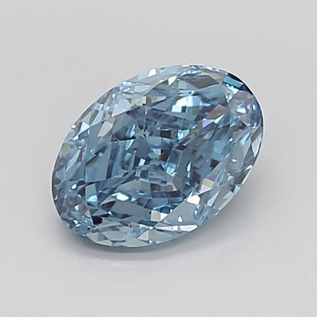 Loose Diamond - OVAL 2.12ct Fancy Vivid Blue VVS2: Loose Diamond - OVAL 2.12ct Fancy Vivid Blue VVS2 Source: This is a real non-mined Diamond that has been grown in a lab Shape: OVAL Carats: 2.12 Color: Fancy Vivid Blue Certification: IGI Video: