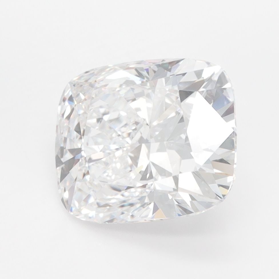Loose Diamond - CUSHION MODIFIED 3.0ct D VVS2: Loose Diamond - CUSHION MODIFIED 3.0ct D VVS2 Source: This is a real non-mined Diamond that has been grown in a lab Shape: CUSHION MODIFIED Carats: 3.0 Color: D Clarity: VVS2 Certification: IGI Video: