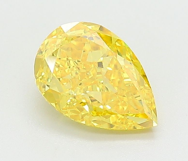 Loose Diamond - PEAR 1.29ct Fancy Vivid Yellow VS1: Loose Diamond - PEAR 1.29ct Fancy Vivid Yellow VS1 Source: This is a real non-mined Diamond that has been grown in a lab Shape: PEAR Carats: 1.29 Color: Fancy Vivid Yellow Certification: IGI The Diamo