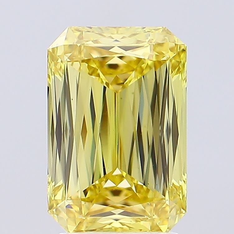 Loose Diamond - CUSHION MODIFIED 2.88ct Fancy Intense Yellow VS1: Loose Diamond - CUSHION MODIFIED 2.88ct Fancy Intense Yellow VS1 Source: This is a real non-mined Diamond that has been grown in a lab Shape: CUSHION MODIFIED Carats: 2.88 Color: Fancy Intense