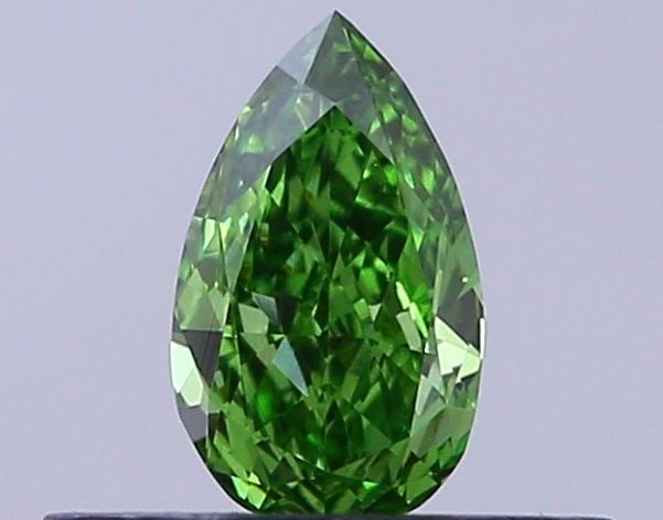 Loose Diamond - PEAR 0.24ct Fancy Vivid Green VS1 (1 of 1)