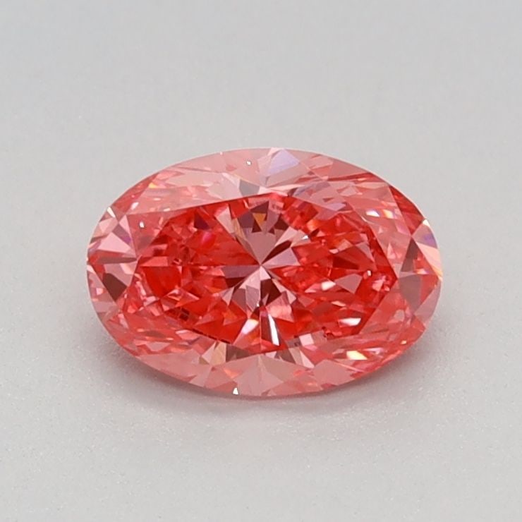Loose Diamond - OVAL 0.54ct Fancy Vivid Pink VS1: Loose Diamond - OVAL 0.54ct Fancy Vivid Pink VS1 Source: This is a real non-mined Diamond that has been grown in a lab Shape: OVAL Carats: 0.54 Color: Fancy Vivid Pink Certification: IGI Video: