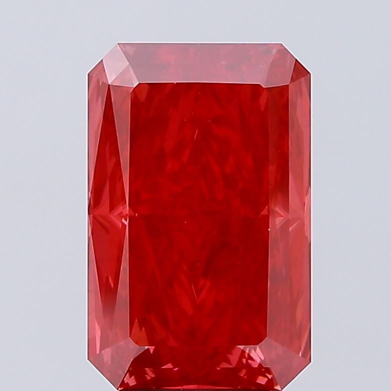 Loose Diamond - RADIANT 6.1ct Fancy Vivid Red VVS2 (1 of 1)