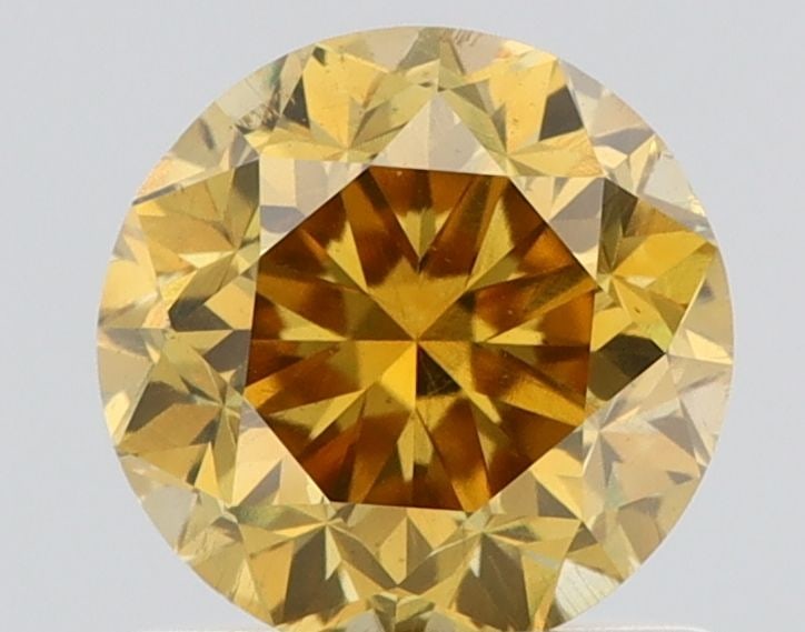 Loose Diamond - ROUND 1.02ct Fancy Deep Yellow SI1: Loose Diamond - ROUND 1.02ct Fancy Deep Yellow SI1 Source: Natural Shape: ROUND Carats: 1.02 Color: Fancy Deep Yellow Certification: GIA Video: