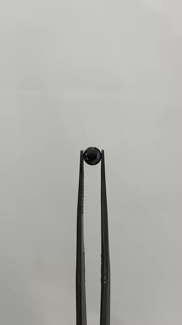 Loose Diamond - ROUND 0.38ct Fancy Black VVS2 (1 of 1)