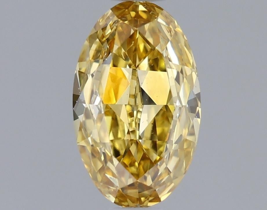 Loose Diamond - OVAL 0.71ct Fancy Intense Orangey Yellow VS2: Loose Diamond - OVAL 0.71ct Fancy Intense Orangey Yellow VS2 Source: Natural Shape: OVAL Carats: 0.71 Color: Fancy Intense Orangey Yellow Certification: GIA Video: