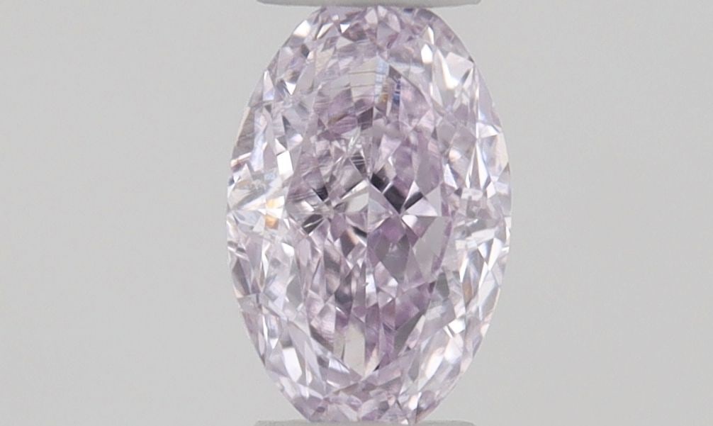Loose Diamond - OVAL 0.16ct Fancy Pink Purple SI2: Loose Diamond - OVAL 0.16ct Fancy Pink Purple SI2 Source: Natural Shape: OVAL Carats: 0.16 Color: Fancy Pink Purple Certification: GIA Video: