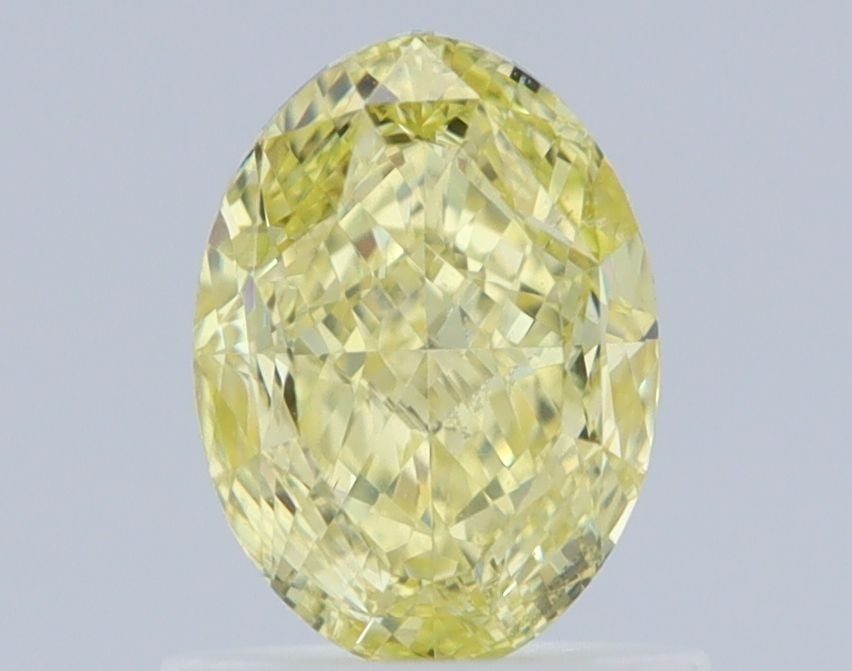 Loose Diamond - OVAL 1.01ct Fancy Intense Yellow SI1: Loose Diamond - OVAL 1.01ct Fancy Intense Yellow SI1 Source: Natural Shape: OVAL Carats: 1.01 Color: Fancy Intense Yellow Certification: GIA Video: