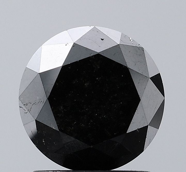 Loose Diamond - ROUND 1.9ct Black VS1: Loose Diamond - ROUND 1.9ct Black VS1 Source: Natural Shape: ROUND Carats: 1.9 Color: Black Certification: NONE Video: