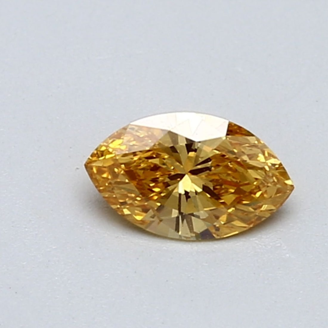 Loose Diamond - OVAL 0.44ct Fancy Vivid Orange Yellow VS2 (1 of 1)