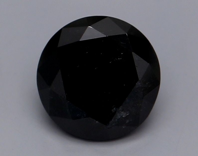 Loose Diamond - ROUND 0.83ct Fancy Black VVS2 (1 of 1)