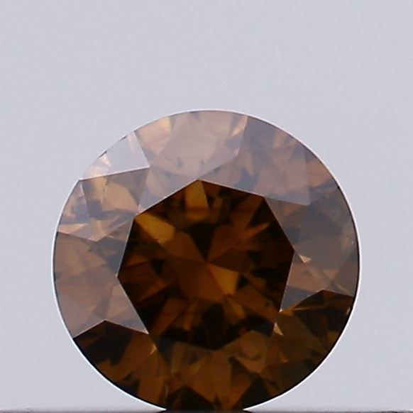 Loose Diamond - ROUND 0.23ct Fancy Brown SI2: Loose Diamond - ROUND 0.23ct Fancy Brown SI2 Source: Natural Shape: ROUND Carats: 0.23 Color: Fancy Brown Certification: NONE Video: