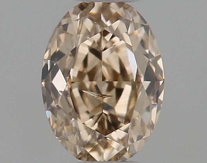 Loose Diamond - OVAL 0.32ct Fancy Light Pinkish Brown I1: Loose Diamond - OVAL 0.32ct Fancy Light Pinkish Brown I1 Source: Natural Shape: OVAL Carats: 0.32 Color: Fancy Light Pinkish Brown Certification: NONE Video: