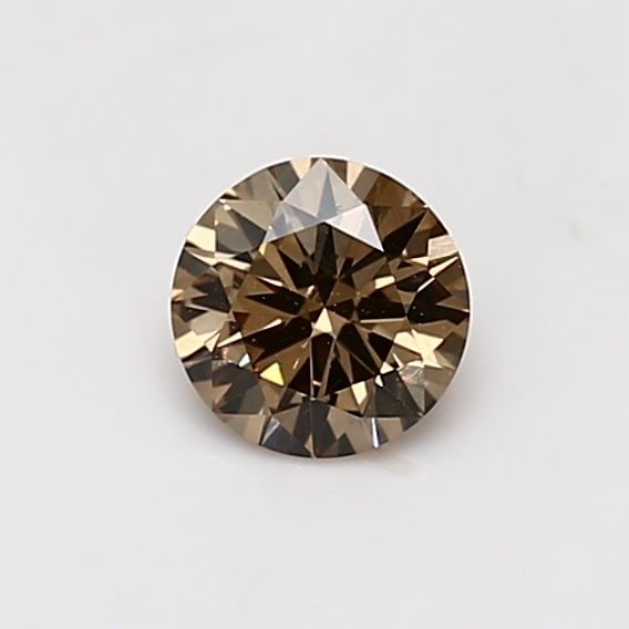 Loose Diamond - ROUND 0.51ct Fancy Brown Yellow VS1: Loose Diamond - ROUND 0.51ct Fancy Brown Yellow VS1 Source: Natural Shape: ROUND Carats: 0.51 Color: Fancy Brown Yellow Certification: GIA Video: