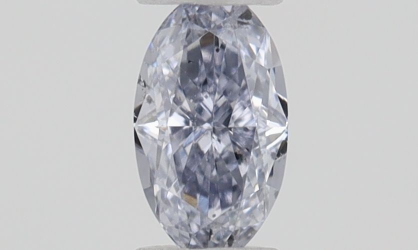 Loose Diamond - OVAL 0.1ct Fancy Gray Blue: Loose Diamond - OVAL 0.1ct Fancy Gray Blue Source: Natural Shape: OVAL Carats: 0.1 Color: Fancy Gray Blue Certification: GIA Video: