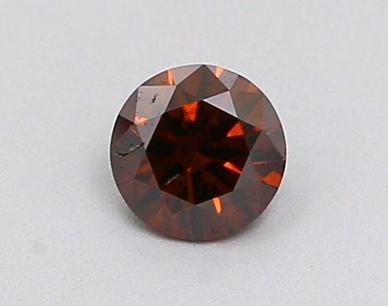 Loose Diamond - ROUND 0.23ct Fancy Reddish Pink SI1 (1 of 1)