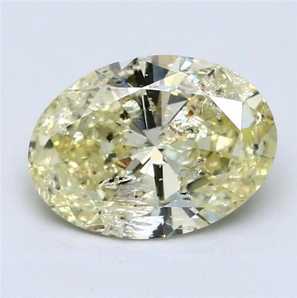 Loose Diamond - OVAL 3.18ct Fancy Yellow (1 of 1)