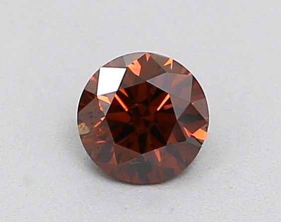Loose Diamond - ROUND 0.27ct Fancy Reddish Pink SI1 (1 of 1)