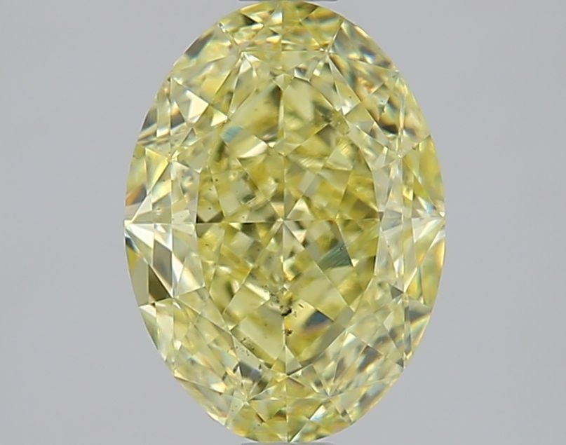 Loose Diamond - OVAL 2.51ct Fancy Yellow SI1: Loose Diamond - OVAL 2.51ct Fancy Yellow SI1 Source: Natural Shape: OVAL Carats: 2.51 Color: Fancy Yellow Certification: GIA Video: