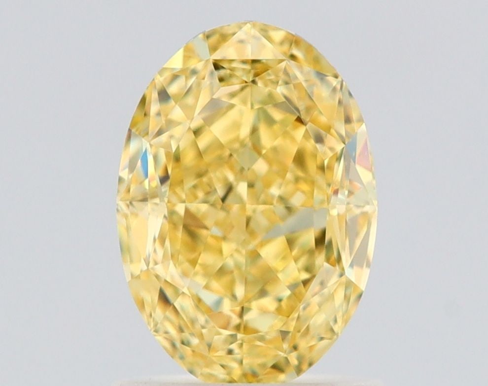 Loose Diamond - OVAL 1.51ct Fancy Intense Yellow VS1: Loose Diamond - OVAL 1.51ct Fancy Intense Yellow VS1 Source: Natural Shape: OVAL Carats: 1.51 Color: Fancy Intense Yellow Certification: GIA The Diamond Depot Guarantee: All items in this auction are