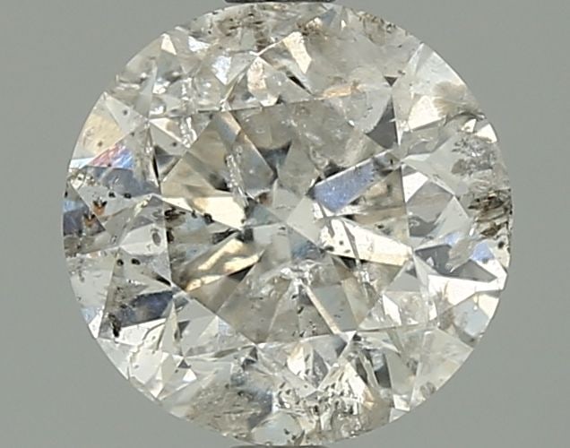 Loose Diamond - ROUND 2.06ct F I1: Loose Diamond - ROUND 2.06ct F I1 Source: Natural Shape: ROUND Carats: 2.06 Color: F Clarity: I1 Certification: NONE Video: