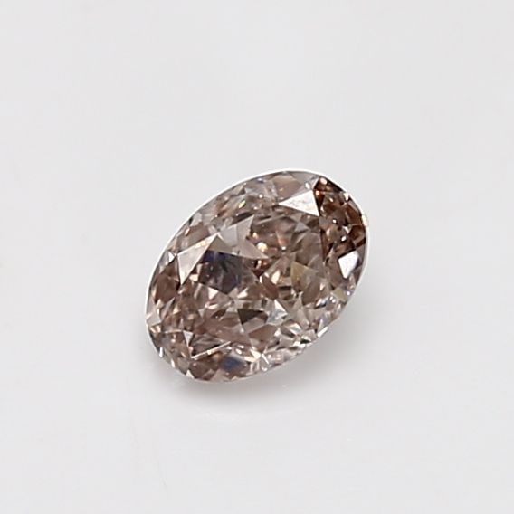 Loose Diamond - OVAL 0.41ct Fancy Pink Brown SI1: Loose Diamond - OVAL 0.41ct Fancy Pink Brown SI1 Source: Natural Shape: OVAL Carats: 0.41 Color: Fancy Pink Brown Certification: GIA Video: