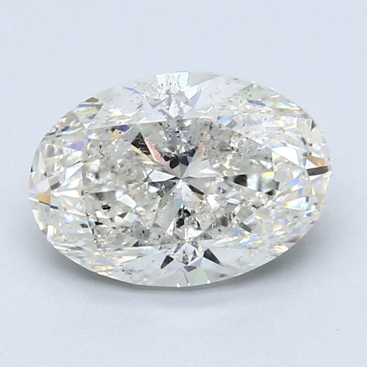 Loose Diamond - OVAL 2.52ct H SI2: Loose Diamond - OVAL 2.52ct H SI2 Source: Natural Shape: OVAL Carats: 2.52 Color: H Clarity: SI2 Certification: IGI The Diamond Depot Guarantee: All items in this auction are guaranteed to be 100% aut