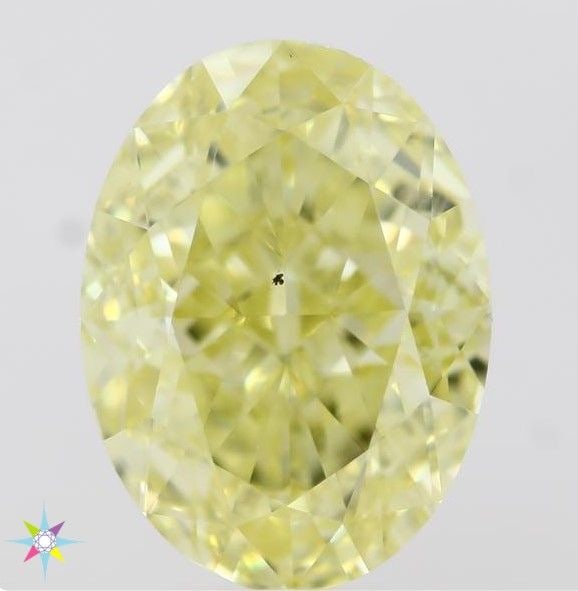 Loose Diamond - OVAL 2.58ct Fancy Intense Yellow VS2: Loose Diamond - OVAL 2.58ct Fancy Intense Yellow VS2 Source: Natural Shape: OVAL Carats: 2.58 Color: Fancy Intense Yellow Certification: GIA Video: