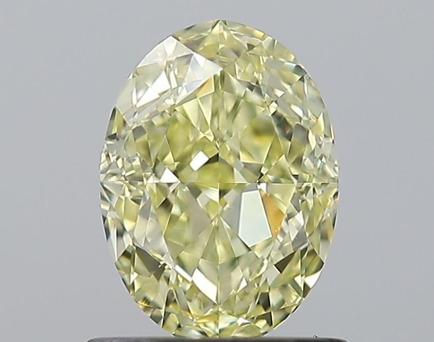 Loose Diamond - OVAL 1.01ct Fancy Yellow VVS2: Loose Diamond - OVAL 1.01ct Fancy Yellow VVS2 Source: Natural Shape: OVAL Carats: 1.01 Color: Fancy Yellow Certification: GIA Video: