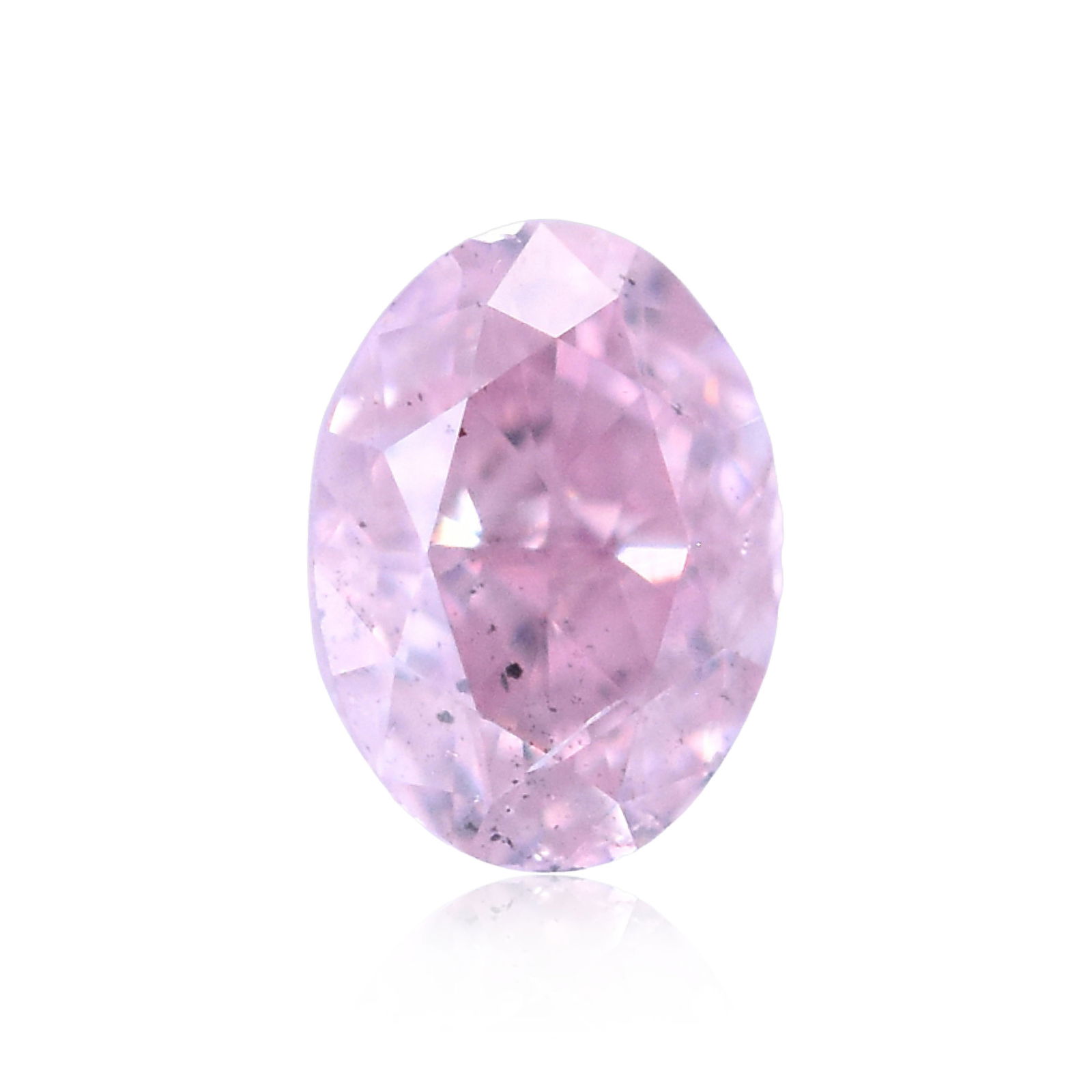Loose Diamond - OVAL 0.17ct Fancy Purplish Pink SI2: Loose Diamond - OVAL 0.17ct Fancy Purplish Pink SI2 Source: Natural Shape: OVAL Carats: 0.17 Color: Fancy Purplish Pink Certification: GIA Video: