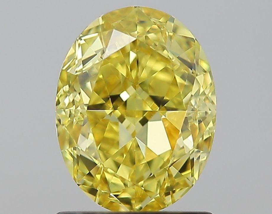 Loose Diamond - OVAL 1.5ct Fancy Vivid Yellow VS2: Loose Diamond - OVAL 1.5ct Fancy Vivid Yellow VS2 Source: Natural Shape: OVAL Carats: 1.5 Color: Fancy Vivid Yellow Certification: GIA Video: