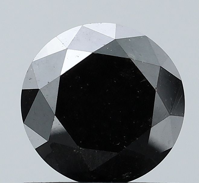 Loose Diamond - ROUND 0.93ct Black VVS2: Loose Diamond - ROUND 0.93ct Black VVS2 Source: Natural Shape: ROUND Carats: 0.93 Color: Black Certification: NONE Video: