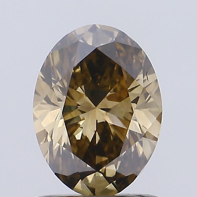 Loose Diamond - OVAL 1.01ct Fancy Brown VS2: Loose Diamond - OVAL 1.01ct Fancy Brown VS2 Source: Natural Shape: OVAL Carats: 1.01 Color: Fancy Brown Certification: NONE Video: