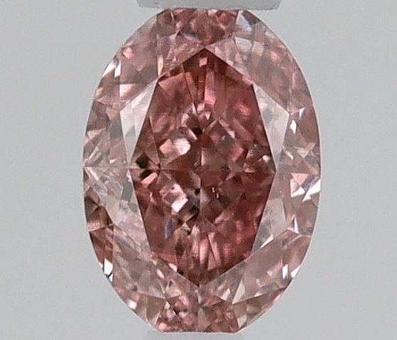 Loose Diamond - OVAL 0.2ct Fancy Intense Orangey Pink SI1: Loose Diamond - OVAL 0.2ct Fancy Intense Orangey Pink SI1 Source: Natural Shape: OVAL Carats: 0.2 Color: Fancy Intense Orangey Pink Certification: GIA Video: